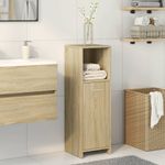 Casa si Gradina - Mobilier - Mobilier baie - Comode baie - Dulap de baie, stejar Sonoma, 30 x 30 x 95 cm, PAL - Infinity.ro