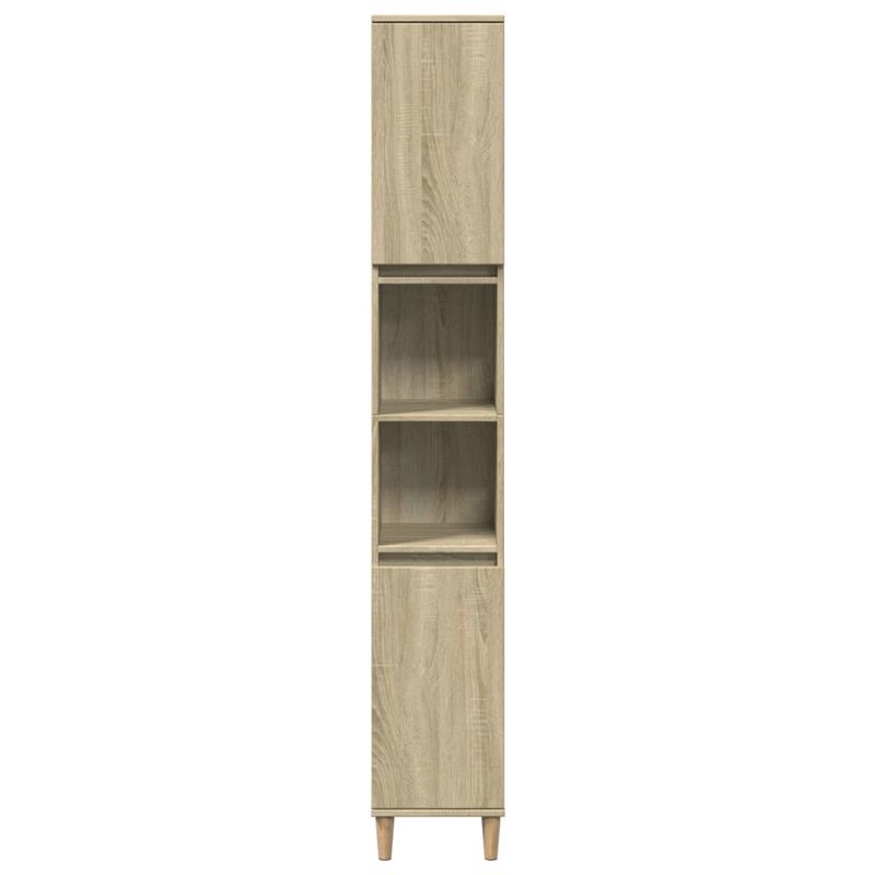 Casa si Gradina - Mobilier - Mobilier baie - Corpuri baie - Dulap de baie, stejar sonoma, 30x30x190 cm, lemn prelucrat - Infinity.ro