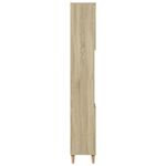Casa si Gradina - Mobilier - Mobilier baie - Corpuri baie - Dulap de baie, stejar sonoma, 30x30x190 cm, lemn prelucrat - Infinity.ro