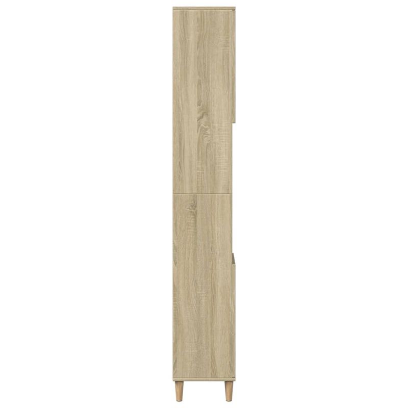Casa si Gradina - Mobilier - Mobilier baie - Corpuri baie - Dulap de baie, stejar sonoma, 30x30x190 cm, lemn prelucrat - Infinity.ro
