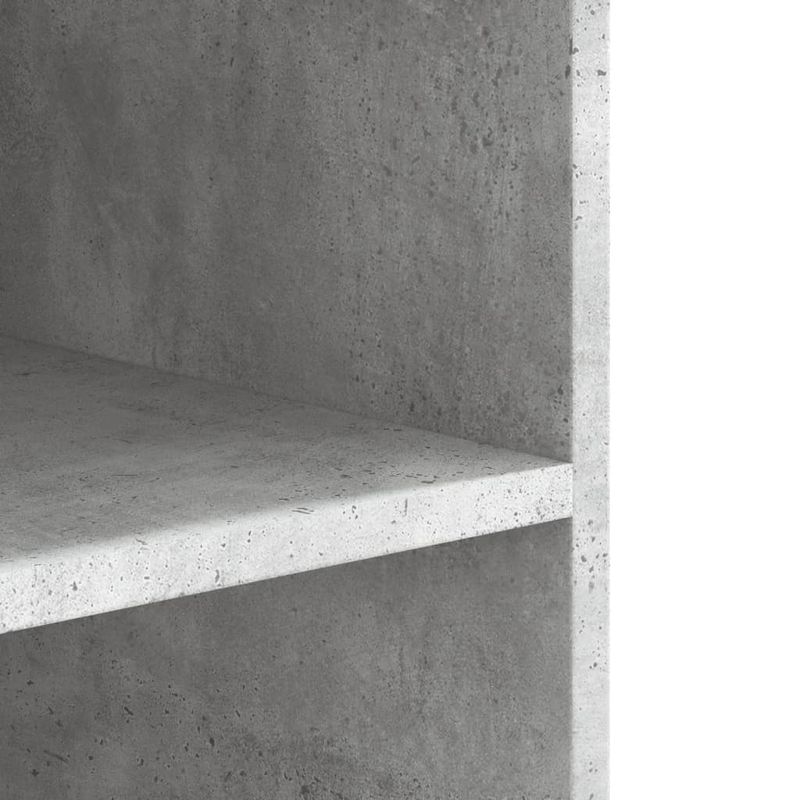 Casa si Gradina - Mobilier - Biblioteci si rafturi - Rafturi - Dulap de perete, gri beton, 75x35x60 cm, lemn prelucrat - Infinity.ro
