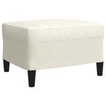 Casa si Gradina - Mobilier - Seturi de mobilier - Seturi living - Set de canapele cu perne/rulouri, 4 piese, crem, catifea - Infinity.ro