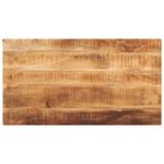 Casa si Gradina - Mobilier - Feronerie si accesorii mobila - Blat de masa 100x70x2,5 cm dreptunghiular lemn masiv mango brut - Infinity.ro
