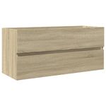 Casa si Gradina - Mobilier - Seturi de mobilier - Seturi baie - Set mobilier de baie, 2 piese, ceramica si lemn prelucrat - Infinity.ro