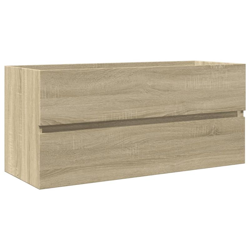 Casa si Gradina - Mobilier - Seturi de mobilier - Seturi baie - Set mobilier de baie, 2 piese, ceramica si lemn prelucrat - Infinity.ro