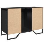 Casa si Gradina - Mobilier - Mobilier baie - Comode baie - Dulap pentru chiuveta baie, negru, 91x35x60 cm, lemn prelucrat - Infinity.ro