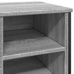 Casa si Gradina - Mobilier - Organizare si depozitare - Organizator incaltaminte - Pantofar, gri sonoma, 90x38x61,5 cm, lemn prelucrat - Infinity.ro