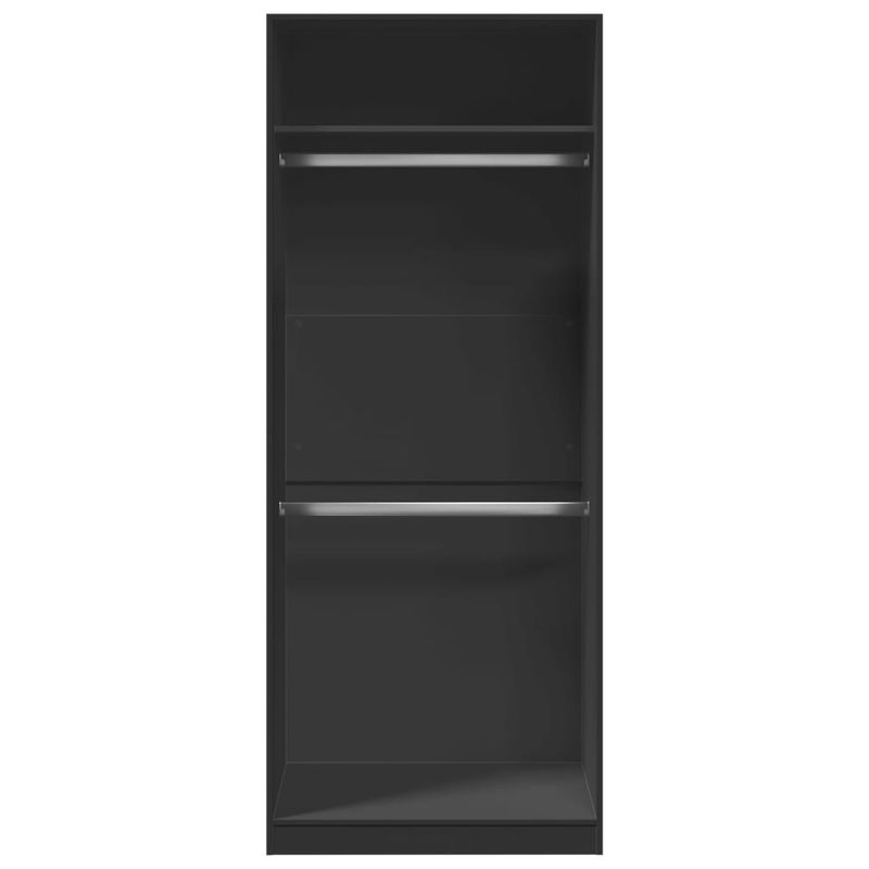 Casa si Gradina - Mobilier - Dulapuri si sifoniere - Sifoniere - Sifonier, negru, 80x50x200 cm, lemn prelucrat, cantitate 1 raft - Infinity.ro