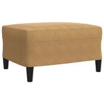 Casa si Gradina - Mobilier - Seturi de mobilier - Seturi living - Set de canapele cu perne/rulouri, 3 piese, maro, catifea - Infinity.ro