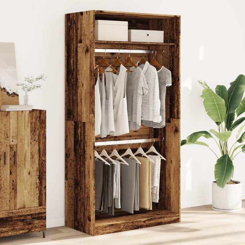 Casa si Gradina - Mobilier - Dulapuri si sifoniere - Sifoniere - Sifonier, lemn vechi, 100 x 50 x 200 cm, lemn prelucrat, cantitate 1 raft - Infinity.ro