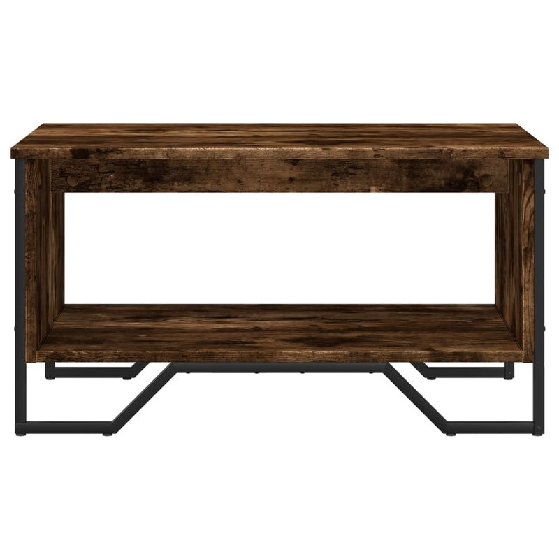 Casa si Gradina - Mobilier - Mese si birouri - Masute de cafea - Masuta de cafea, stejar fumuriu, 75x51x40 cm, lemn prelucrat - Infinity.ro