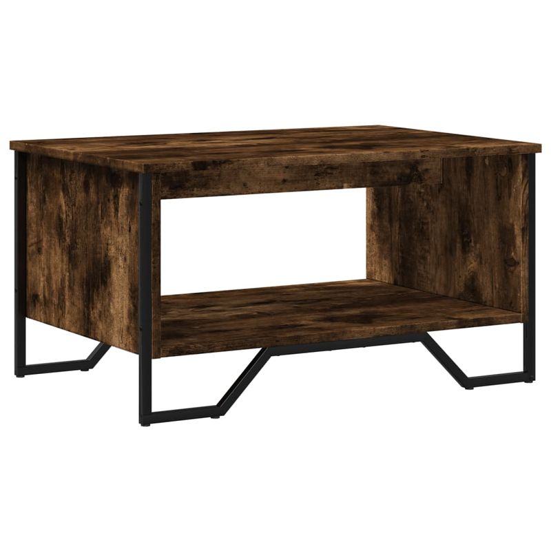 Casa si Gradina - Mobilier - Mese si birouri - Masute de cafea - Masuta de cafea, stejar fumuriu, 75x51x40 cm, lemn prelucrat - Infinity.ro