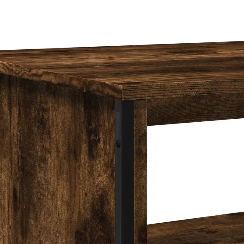 Casa si Gradina - Mobilier - Mese si birouri - Masute de cafea - Masuta de cafea, stejar fumuriu, 75x51x40 cm, lemn prelucrat - Infinity.ro