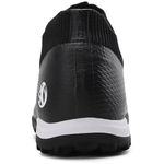 Sport si Outdoor/Echipament Sportiv/Incaltaminte sport/Pantofi sport - Ghete de fotbal MBrands, 9678 cu glezniera, cusute in varf, pentru teren sintetic, negru 40 - Infinity.ro