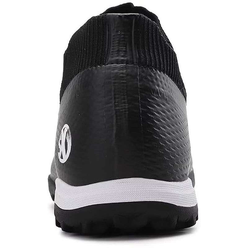 Sport si Outdoor/Echipament Sportiv/Incaltaminte sport/Pantofi sport - Ghete de fotbal MBrands, 9678 cu glezniera, cusute in varf, pentru teren sintetic, negru 40 - Infinity.ro