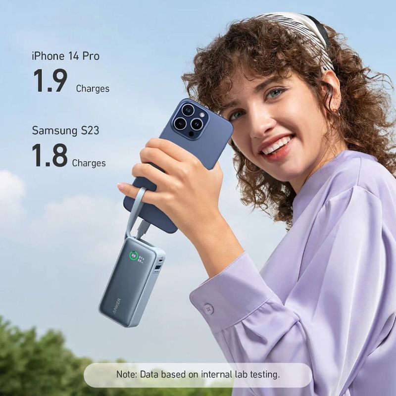 Laptop, Telefoane si Tablete - Telefoane mobile si accesorii - Accesorii Telefoane - Baterii externe - Baterie externa Type-C, 10000mAh, 30W - Anker Nano (A1259G111) - Negru - Infinity.ro