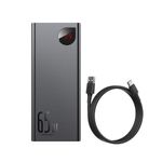 Laptop, Telefoane si Tablete - Telefoane mobile si accesorii - Accesorii Telefoane - Baterii externe - Baterie externa Baseus Adaman, 20000 mAh, 65W, Power Delivery 3.0, QC 4.0 Negru - Infinity.ro