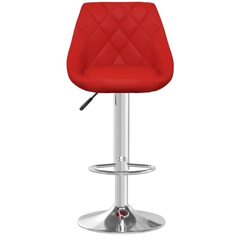 Casa si Gradina - Mobilier - Scaune si fotolii - Scaune - Scaune de bar, 2 buc., rosu vin, piele ecologica - Infinity.ro