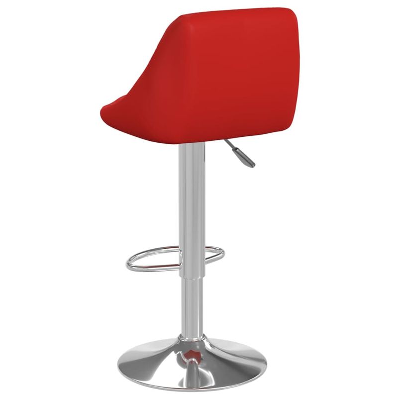 Casa si Gradina - Mobilier - Scaune si fotolii - Scaune - Scaune de bar, 2 buc., rosu vin, piele ecologica - Infinity.ro