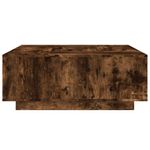 Casa si Gradina - Mobilier - Mese si birouri - Masute de cafea - Masuta de cafea stejar fumuriu 100x100x40 cm din lemn prelucrat - Infinity.ro