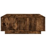 Casa si Gradina - Mobilier - Mese si birouri - Masute de cafea - Masuta de cafea stejar fumuriu 100x100x40 cm din lemn prelucrat - Infinity.ro