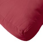 Casa si Gradina - Gradina si terasa - Mobilier exterior - Perne decorative exterior - Perne de paleti, 2 buc., rosu vin, material textil - Infinity.ro