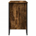 Casa si Gradina - Mobilier - Mobilier baie - Comode baie - Dulap chiuveta baie, stejar fumuriu, 60x35x60 cm lemn prelucrat - Infinity.ro