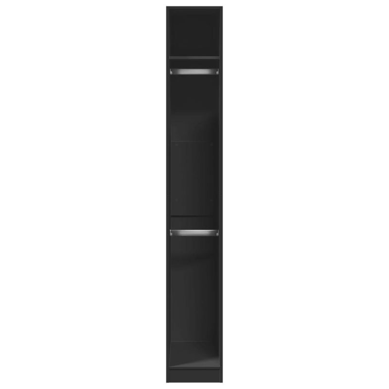 Casa si Gradina - Mobilier - Dulapuri si sifoniere - Sifoniere - Sifonier, negru, 30x50x200 cm, lemn prelucrat, cantitate 1 raft - Infinity.ro