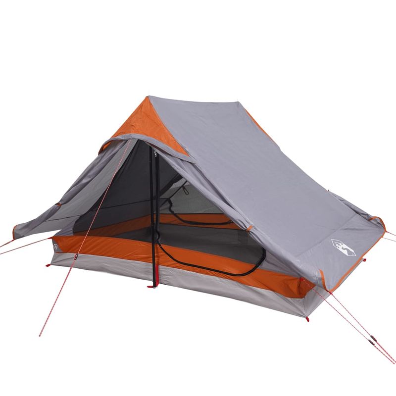 Sport si Outdoor - Camping - Corturi camping - Cort de camping pentru 2 persoane, gri, impermeabil - Infinity.ro