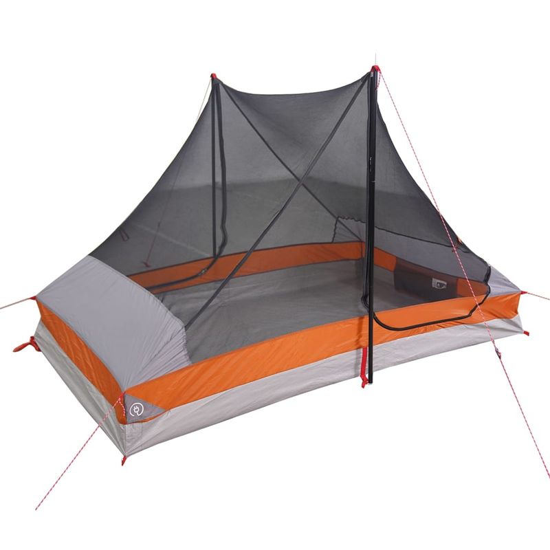 Sport si Outdoor - Camping - Corturi camping - Cort de camping pentru 2 persoane, gri, impermeabil - Infinity.ro