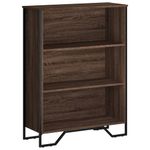 Casa si Gradina - Mobilier - Biblioteci si rafturi - Biblioteci - Biblioteca, stejar maro, 80x31x106 cm, lemn prelucrat - Infinity.ro