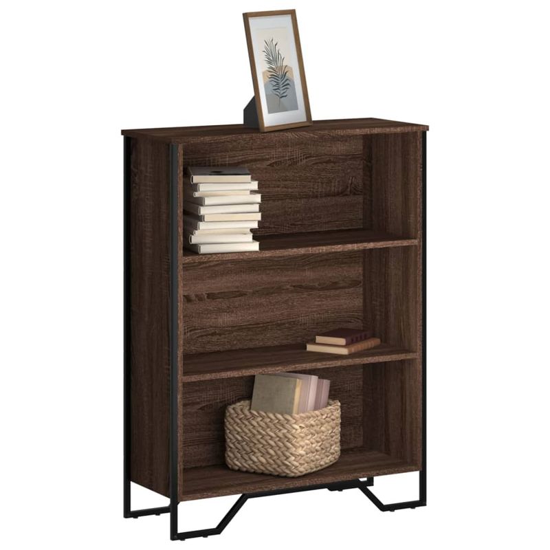 Casa si Gradina - Mobilier - Biblioteci si rafturi - Biblioteci - Biblioteca, stejar maro, 80x31x106 cm, lemn prelucrat - Infinity.ro
