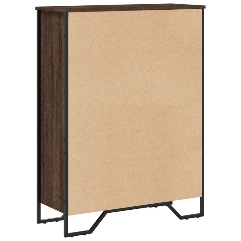 Casa si Gradina - Mobilier - Biblioteci si rafturi - Biblioteci - Biblioteca, stejar maro, 80x31x106 cm, lemn prelucrat - Infinity.ro