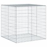 Casa si Gradina - Gradina si terasa - Garduri, panouri si accesorii - Cos gabion cu capac, 100x100x100 cm, fier galvanizat - Infinity.ro