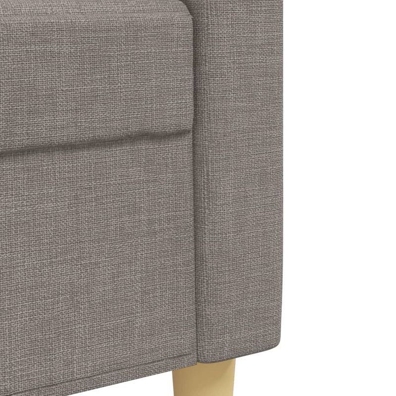 Casa si Gradina - Mobilier - Seturi de mobilier - Seturi living - Set de canapele, 2 piese, gri taupe, material - Infinity.ro