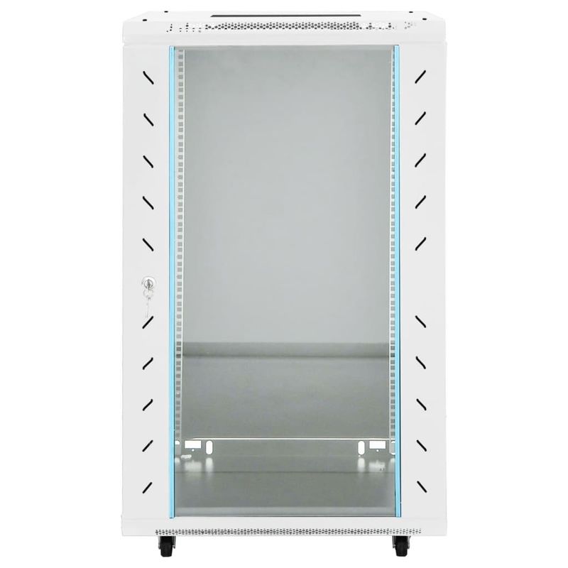 PC, gaming si accesorii - Servere - Cabinete metalice - Dulap de server, 18U, 19" IP20, gri, 60x60x100 cm - Infinity.ro