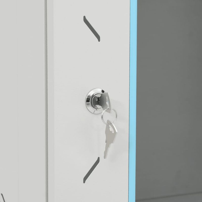 PC, gaming si accesorii - Servere - Cabinete metalice - Dulap de server, 18U, 19" IP20, gri, 60x60x100 cm - Infinity.ro