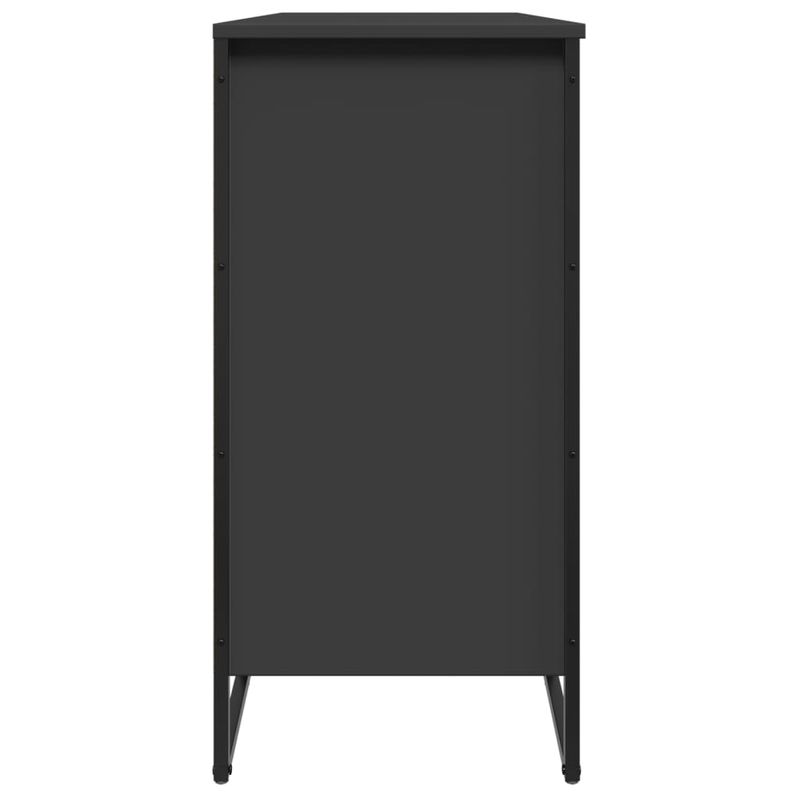 Casa si Gradina - Mobilier - Organizare si depozitare - Organizator incaltaminte - Pantofar, negru, 80x38x78 cm, lemn prelucrat - Infinity.ro