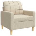 Casa si Gradina - Mobilier - Seturi de mobilier - Seturi living - Set de canapele cu perne decorative, 3 piese, crem, textil - Infinity.ro