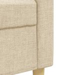 Casa si Gradina - Mobilier - Seturi de mobilier - Seturi living - Set de canapele cu perne decorative, 3 piese, crem, textil - Infinity.ro