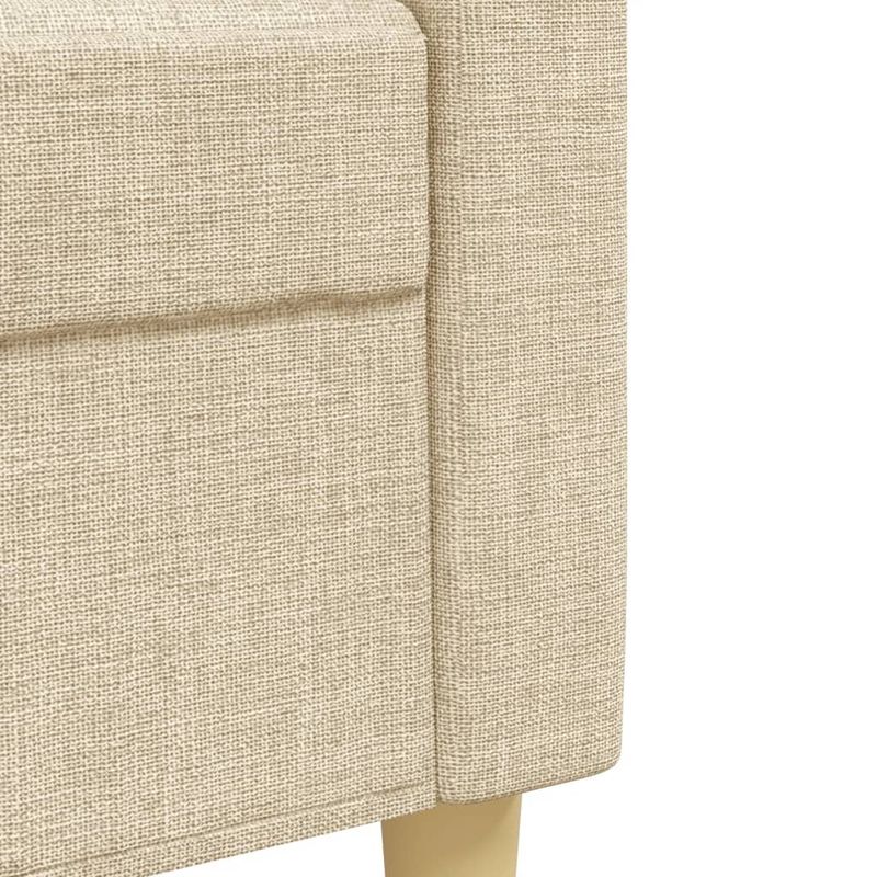 Casa si Gradina - Mobilier - Seturi de mobilier - Seturi living - Set de canapele cu perne decorative, 3 piese, crem, textil - Infinity.ro