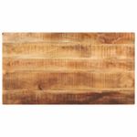 Casa si Gradina - Mobilier - Feronerie si accesorii mobila - Blat de masa 120x70x2,5 cm dreptunghiular lemn masiv mango brut - Infinity.ro