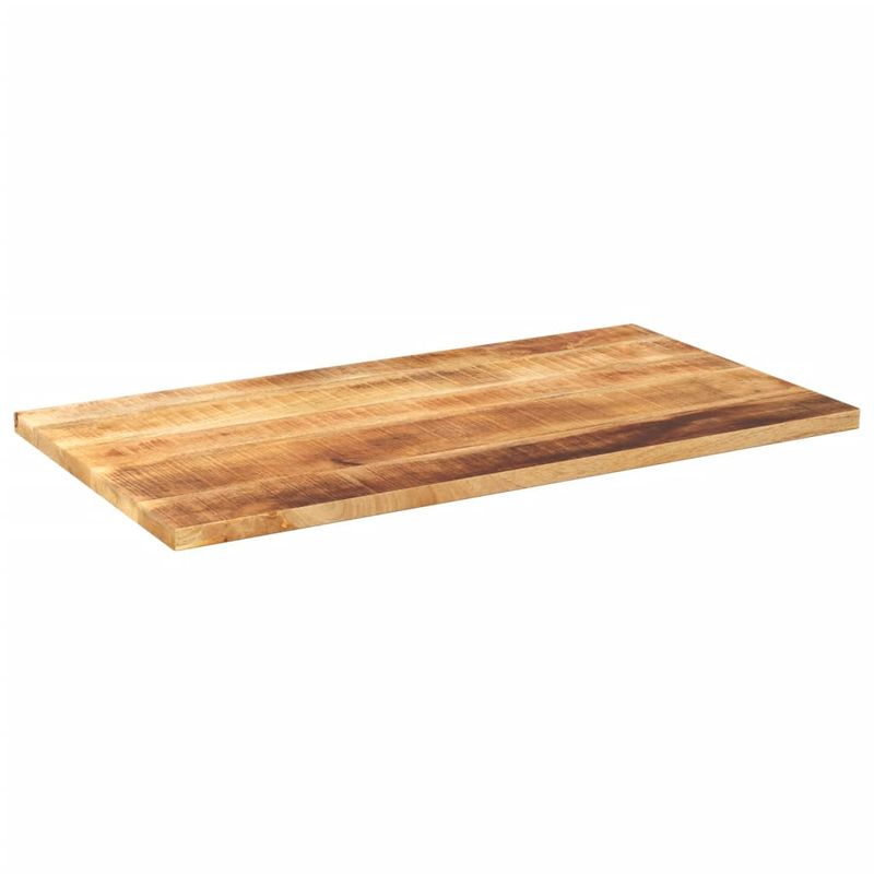 Casa si Gradina - Mobilier - Feronerie si accesorii mobila - Blat de masa 120x70x2,5 cm dreptunghiular lemn masiv mango brut - Infinity.ro