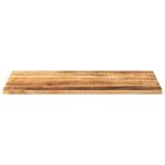 Casa si Gradina - Mobilier - Feronerie si accesorii mobila - Blat de masa 120x70x2,5 cm dreptunghiular lemn masiv mango brut - Infinity.ro