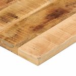 Casa si Gradina - Mobilier - Feronerie si accesorii mobila - Blat de masa 120x70x2,5 cm dreptunghiular lemn masiv mango brut - Infinity.ro