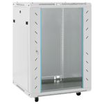 PC, gaming si accesorii - Servere - Cabinete metalice - Dulap de server, 15U, 19" IP20, gri, 53x40x80 cm - Infinity.ro