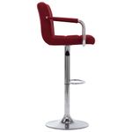 Casa si Gradina - Mobilier - Scaune si fotolii - Scaune - Scaune de bar, 2 buc., rosu vin, material textil - Infinity.ro