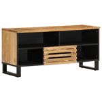 Casa si Gradina - Mobilier - Dulapuri si sifoniere - Dulapuri - Dulap TV, 100x34x46 cm, lemn masiv mango brut - Infinity.ro
