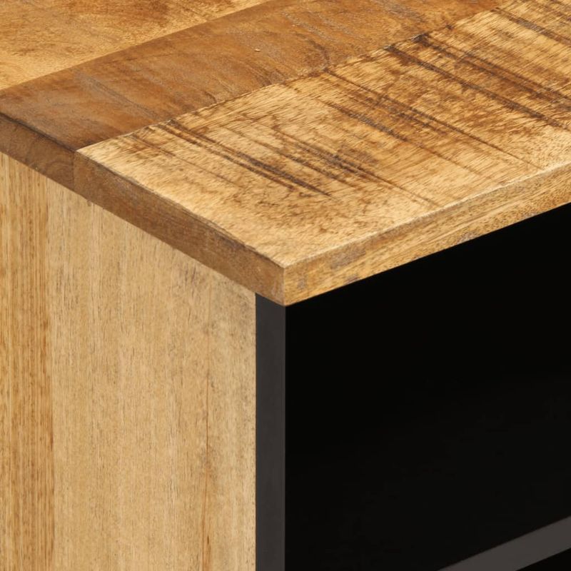 Casa si Gradina - Mobilier - Dulapuri si sifoniere - Dulapuri - Dulap TV, 100x34x46 cm, lemn masiv mango brut - Infinity.ro