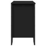 Casa si Gradina - Mobilier - Mobilier baie - Comode baie - Dulap pentru chiuveta baie, negru, 60x35x60 cm, lemn prelucrat - Infinity.ro
